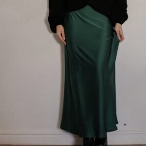 Jupe Sarah vert émeraude